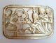 Antique Carved Mother Of Pearl Christian Icon Gifts Of The Magi To Baby Jesus