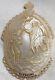 Antique Mother Of Pearl Bethlehem Religious Carving, Batessimo. Xixth. Cent