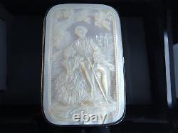 C1880 Carved Mother of Pearl Wallet