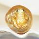 Huge South Sea Pearl Baroque Golden Mother-of-pearl Frog Carving Undrilled 4.68g