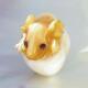 Huge South Sea Pearl Baroque Golden Mother-of-pearl Rat Carving Undrilled 3.51g
