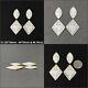 Natural Mother Of Pearl Gemstone Carving Hand Carved Marquise Uneven Shape Sets