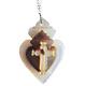 Sacred Heart Cross Pendant Antique Hand Carved Mop Victorian Necklace Neocurio