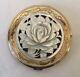 Vintage Carved Mother Of Pearl Compact-with Box-never Used
