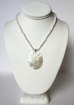 Vintage Cultured Pearl & Antique Mother-of-Pearl Cameo Necklace